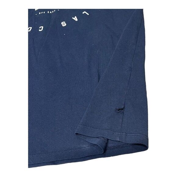 Property Of Dallas Cowboys NFL Nike DRI Fit Tshirt Size Small Navy Blue READ - Picture 7 of 9